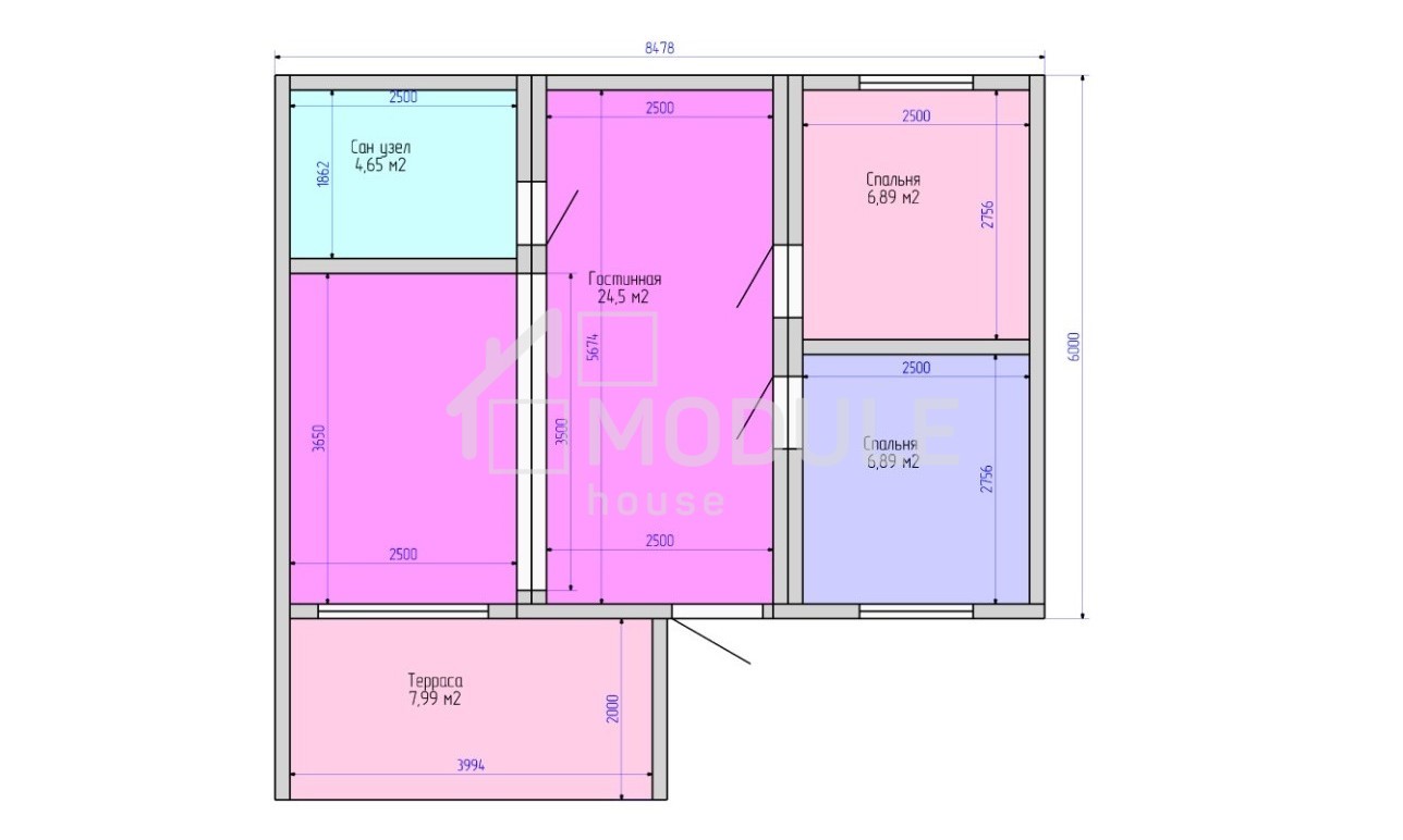 Модульные дома в Алматы - M-house Производство модульных домов в Алматы