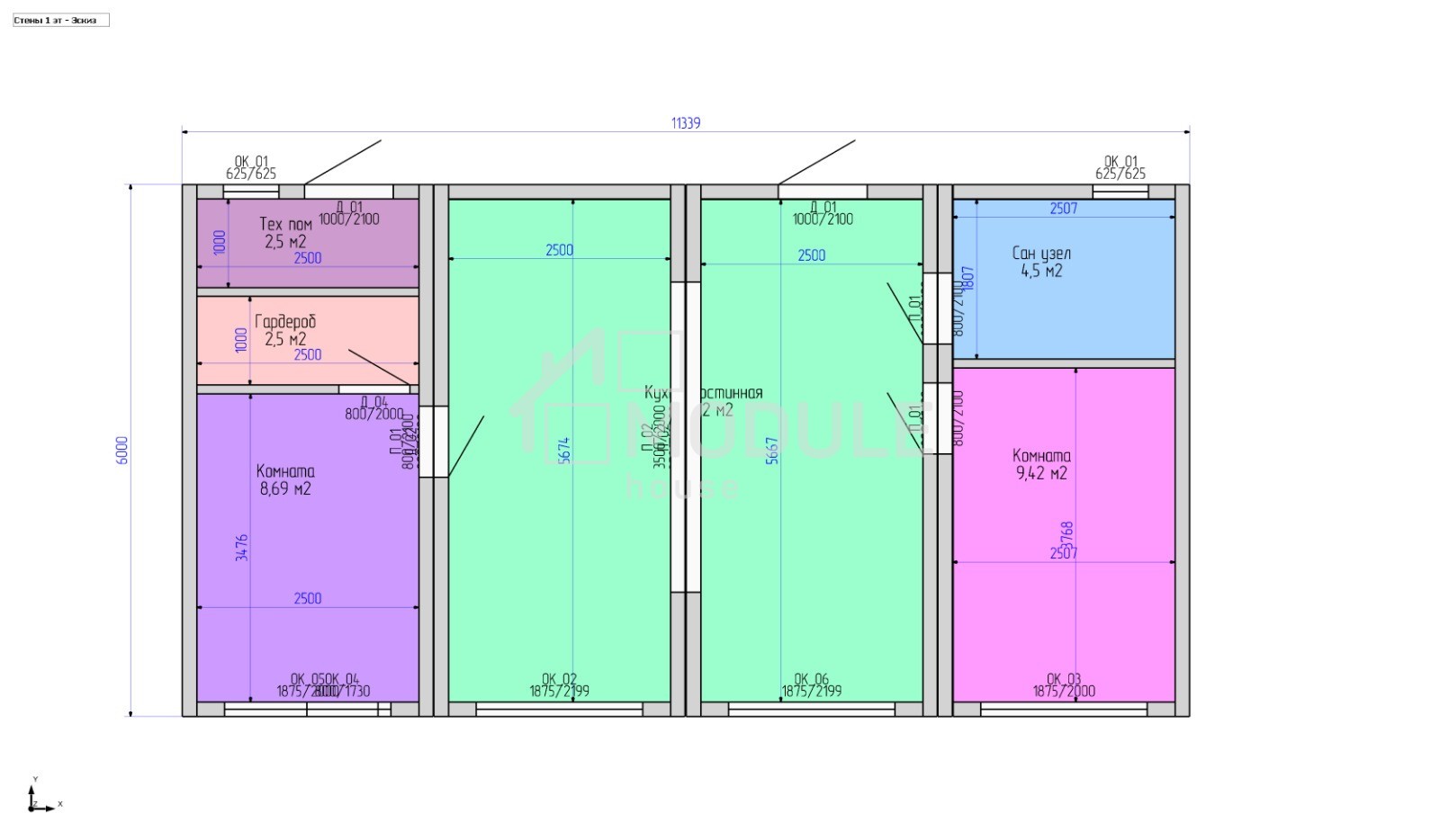 Модульные дома в Алматы - M-house Производство модульных домов в Алматы