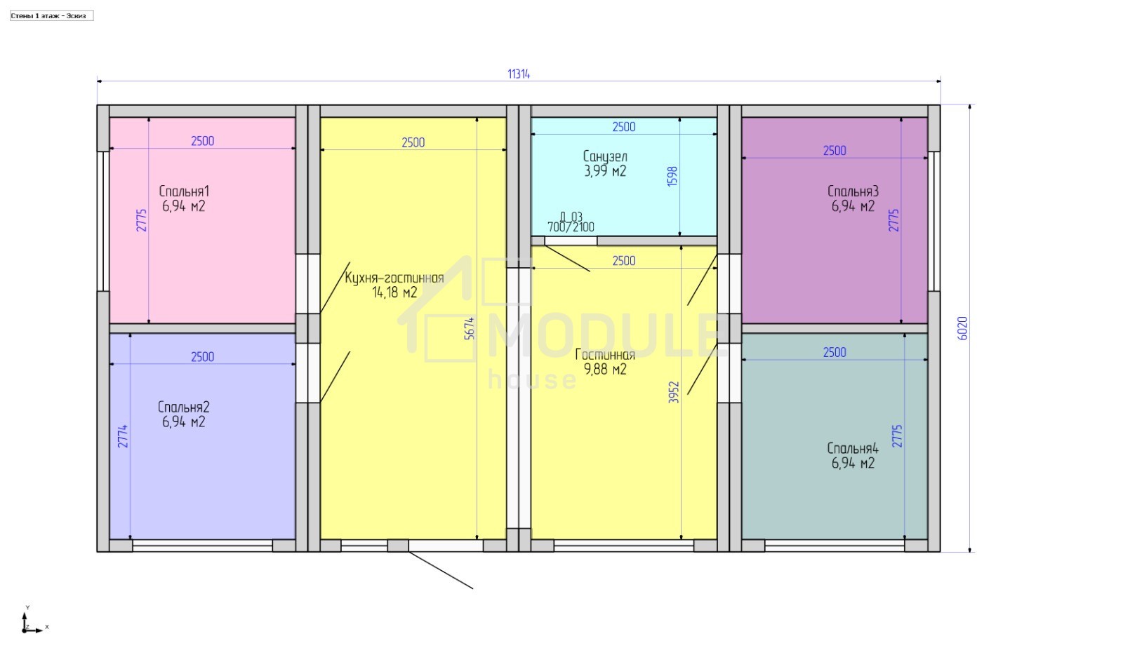 Модульные дома в Алматы - M-house Производство модульных домов в Алматы